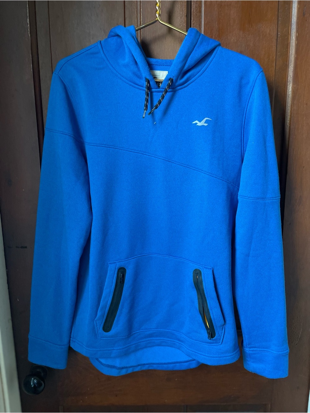Hollister men's medium blue hoodie